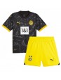 Borussia Dortmund Julian Brandt #19 Replika Borta Kläder Barn 2023-24 Kortärmad (+ byxor)